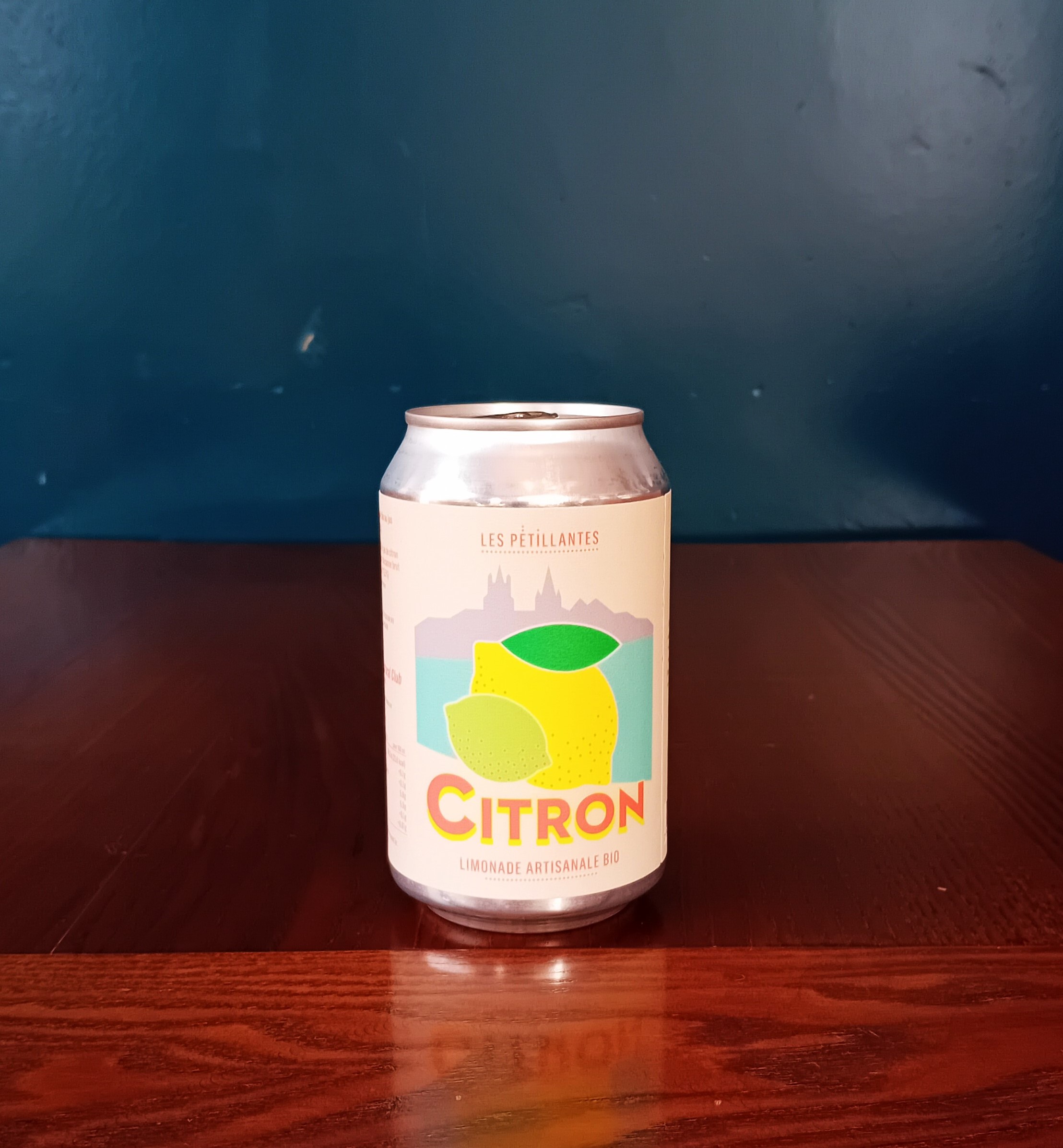 Emporter pétillante citron serré